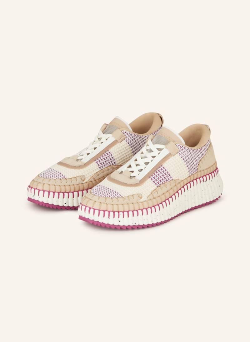 Chloé Sneaker Nama rosa von Chloé