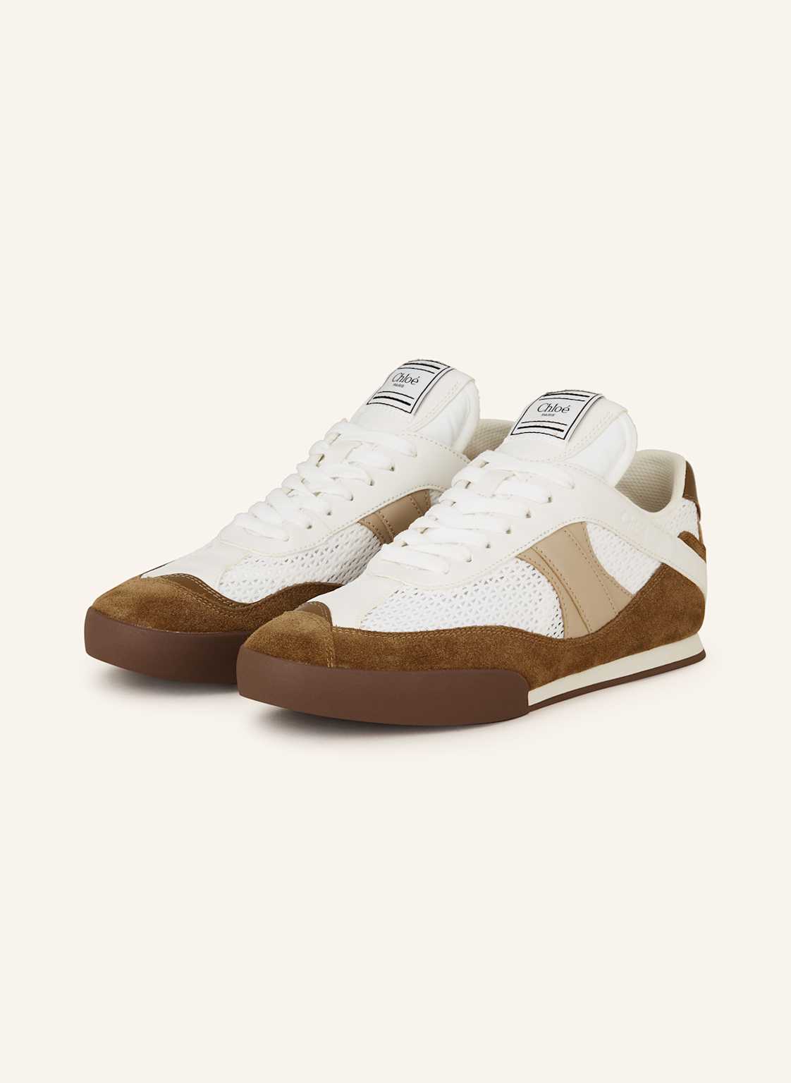 Chloé Sneaker Kick braun von Chloé