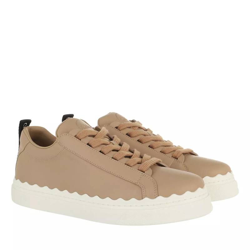 Chloé Sneakers - Lauren Sneaker Smooth Calfskin - Gr. 37 (EU) - in Beige - für Damen von Chloé