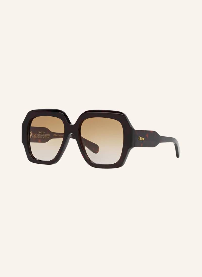 Chloé Sonnenbrille ch0154s braun von Chloé