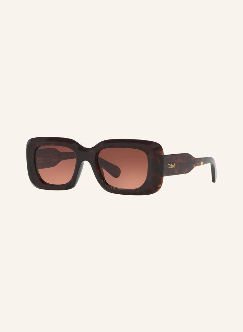 Chloé Sonnenbrille ch0188s braun von Chloé