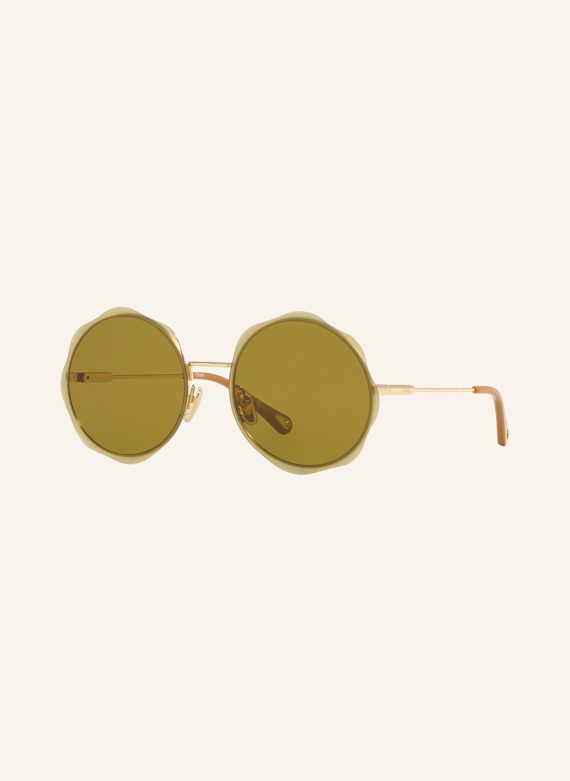 Chloé Sonnenbrille ch0202s gold von Chloé