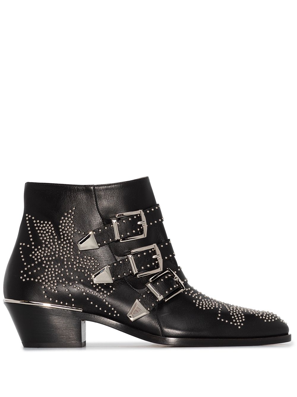Chloé Susanna 30mm studded ankle boots - Black von Chloé