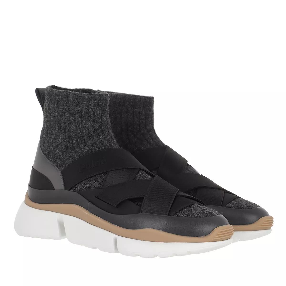 Chloé Sneakers - Sonnie Sock Sneakers - Gr. 40 (EU) - in Grau - für Damen von Chloé