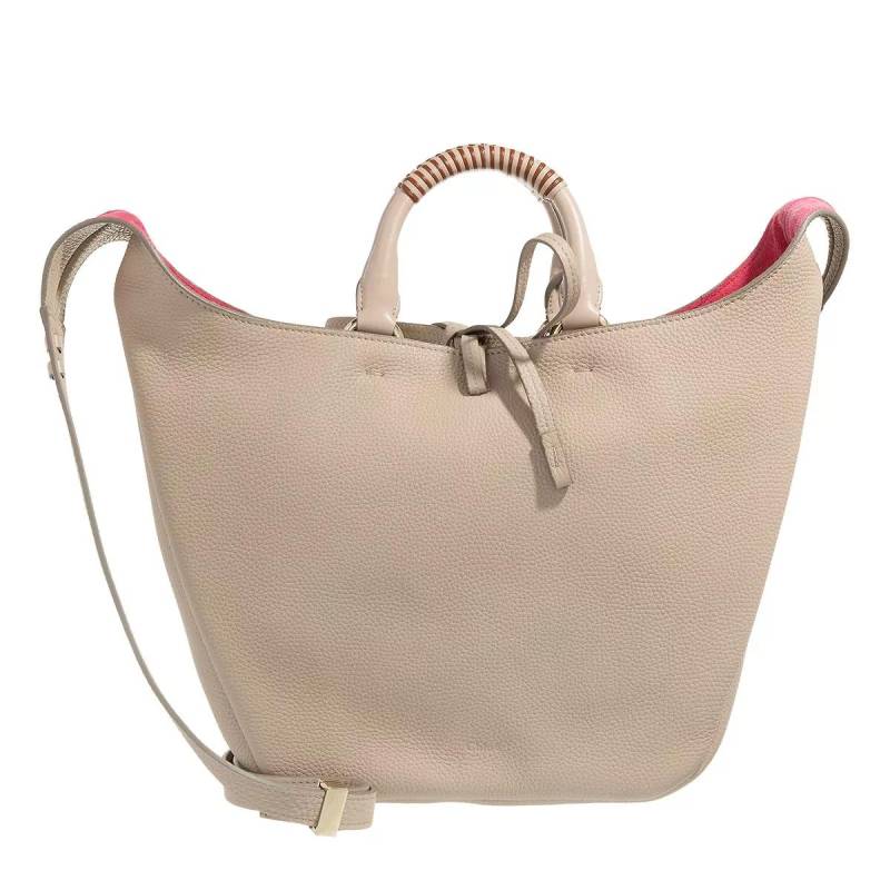 Chloé Schultertasche - Deia Hobo Bag - Gr. unisize - in Beige - für Damen von Chloé