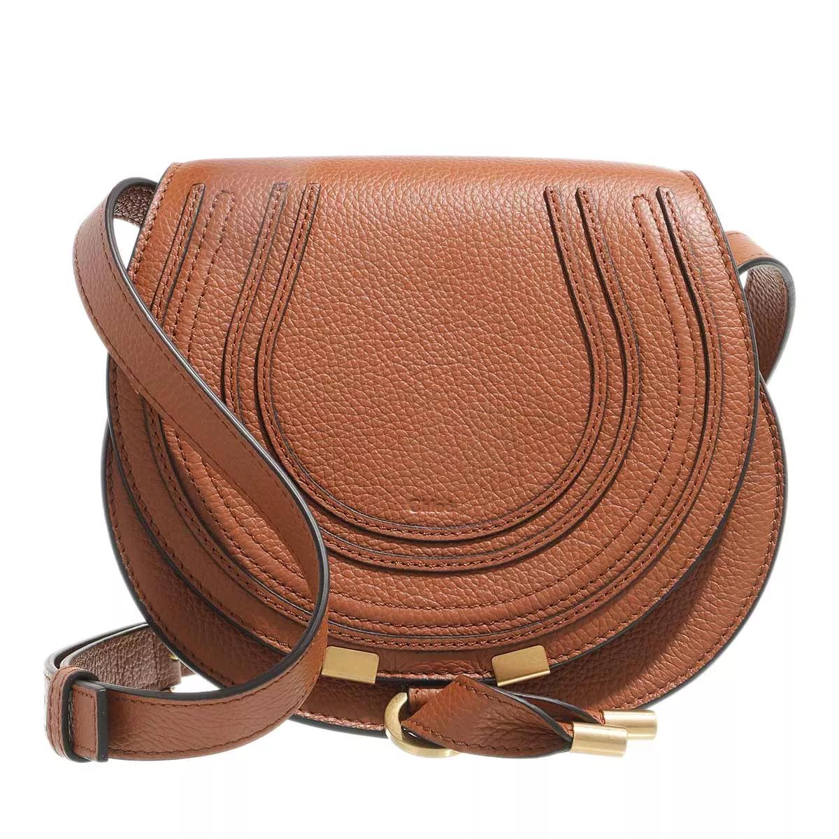 Chloé Schultertasche - Marcie - Gr. unisize - in Braun - für Damen von Chloé