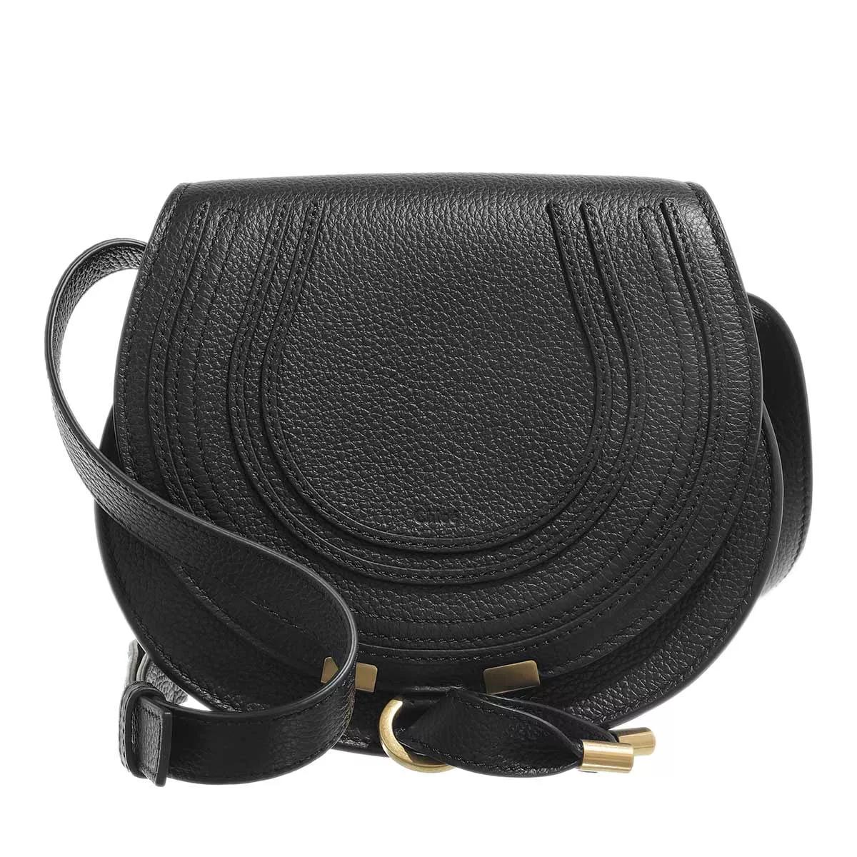 Chloé Schultertasche - Marcie - Gr. unisize - in Schwarz - für Damen von Chloé