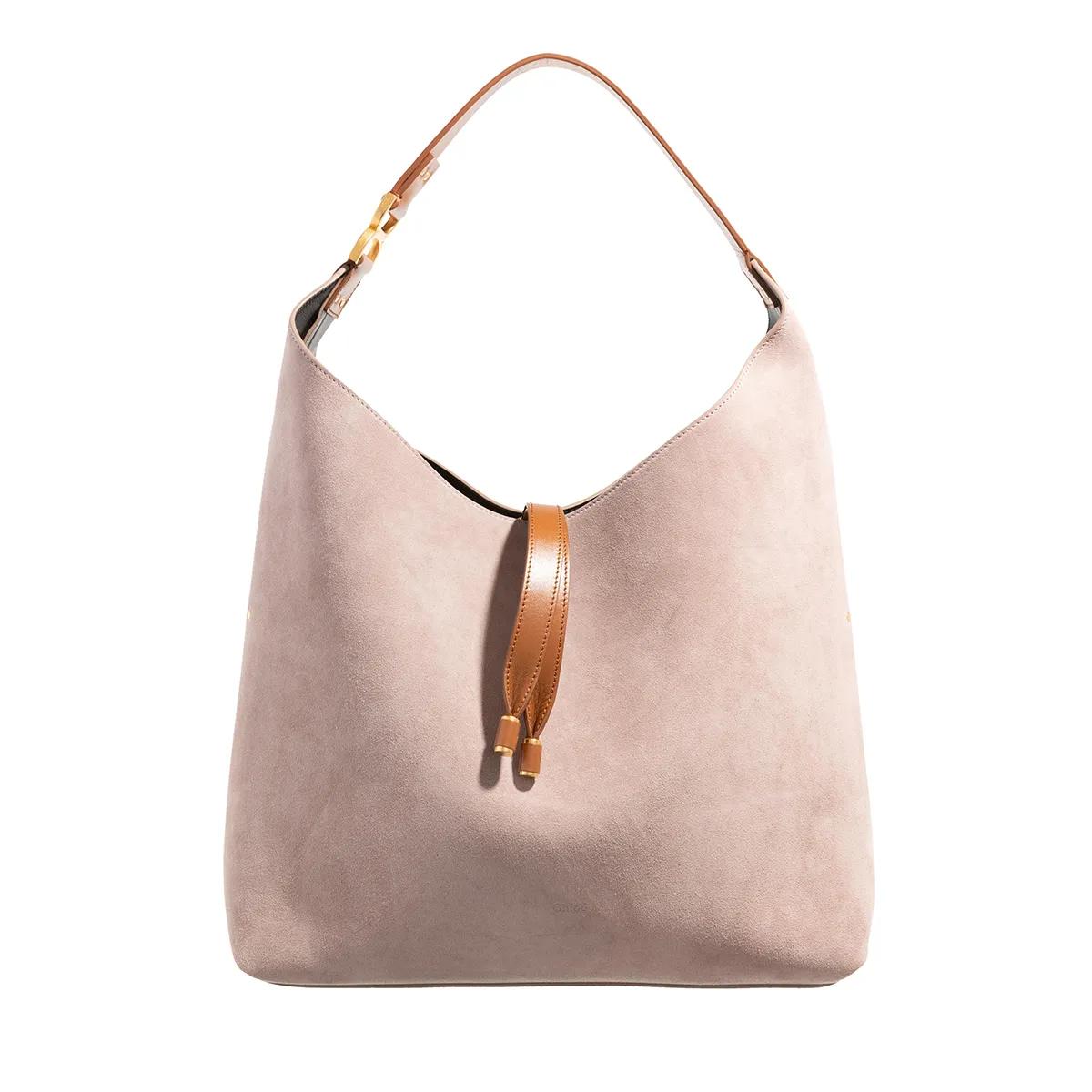 Chloé Umhängetasche - Marcie Hobo Bag - Gr. unisize - in Braun - für Damen von Chloé