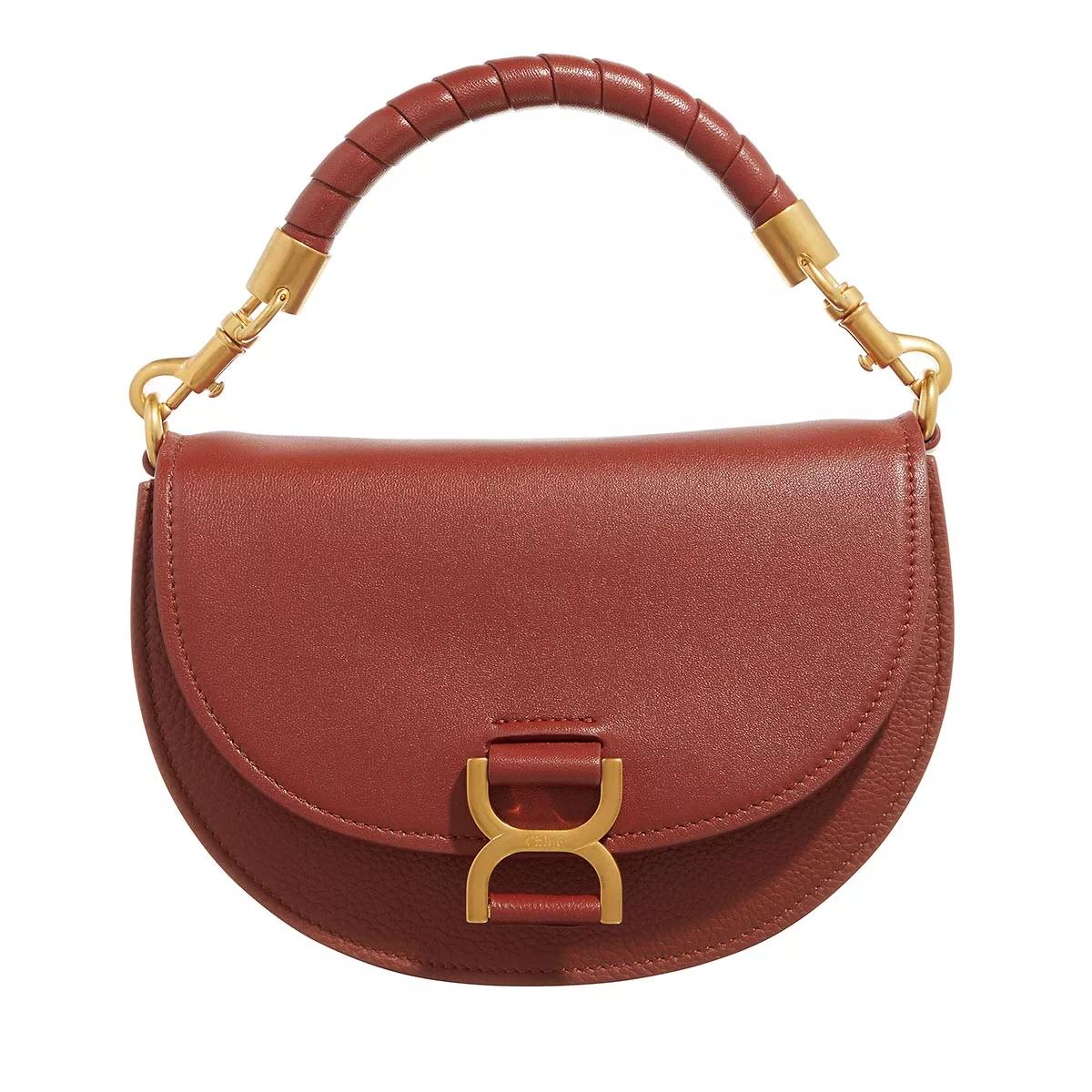 Chloé Umhängetasche - Marcie Shoulder Bag - Gr. unisize - in Braun - für Damen von Chloé