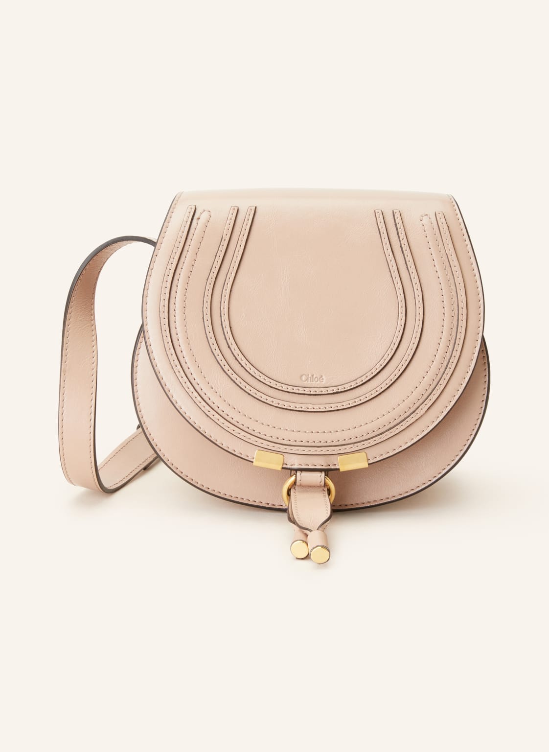 Chloé Umhängetasche Marcie beige von Chloé