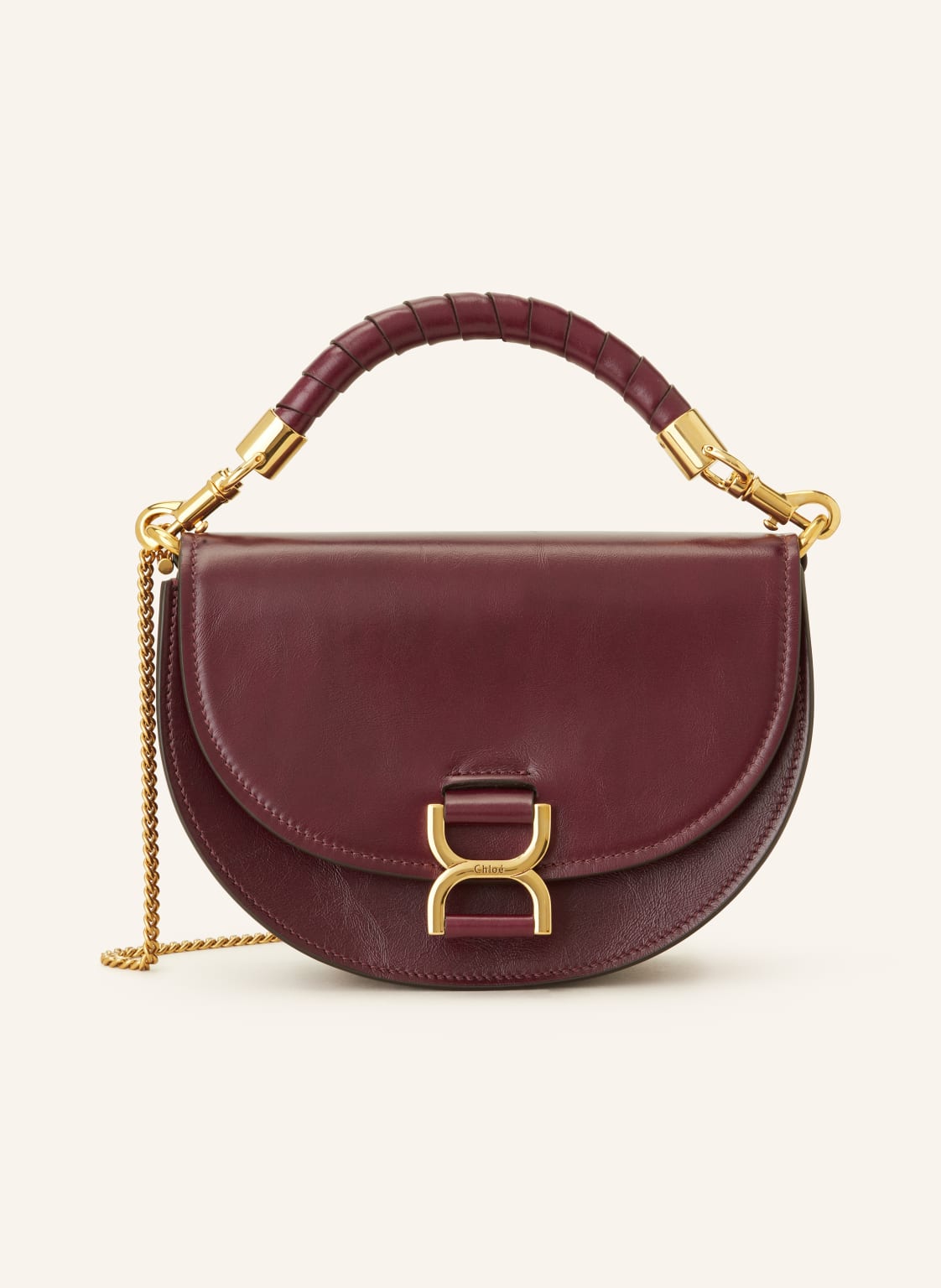 Chloé Umhängetasche Marcie lila von Chloé