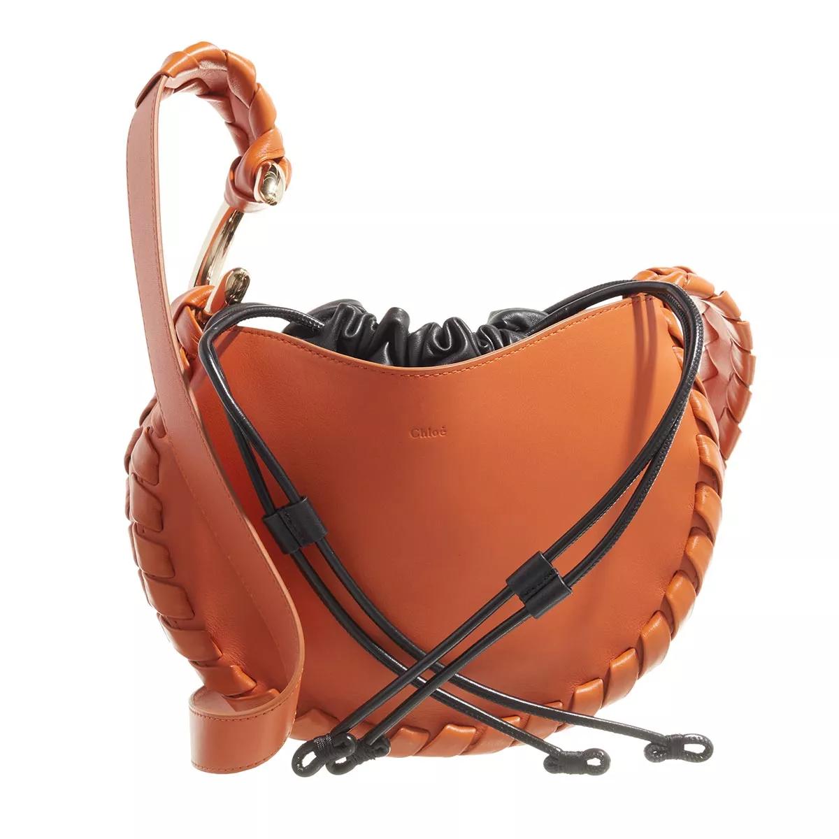 Chloé Umhängetasche - Mata Small Hobo Bag - Gr. unisize - in Orange - für Damen von Chloé