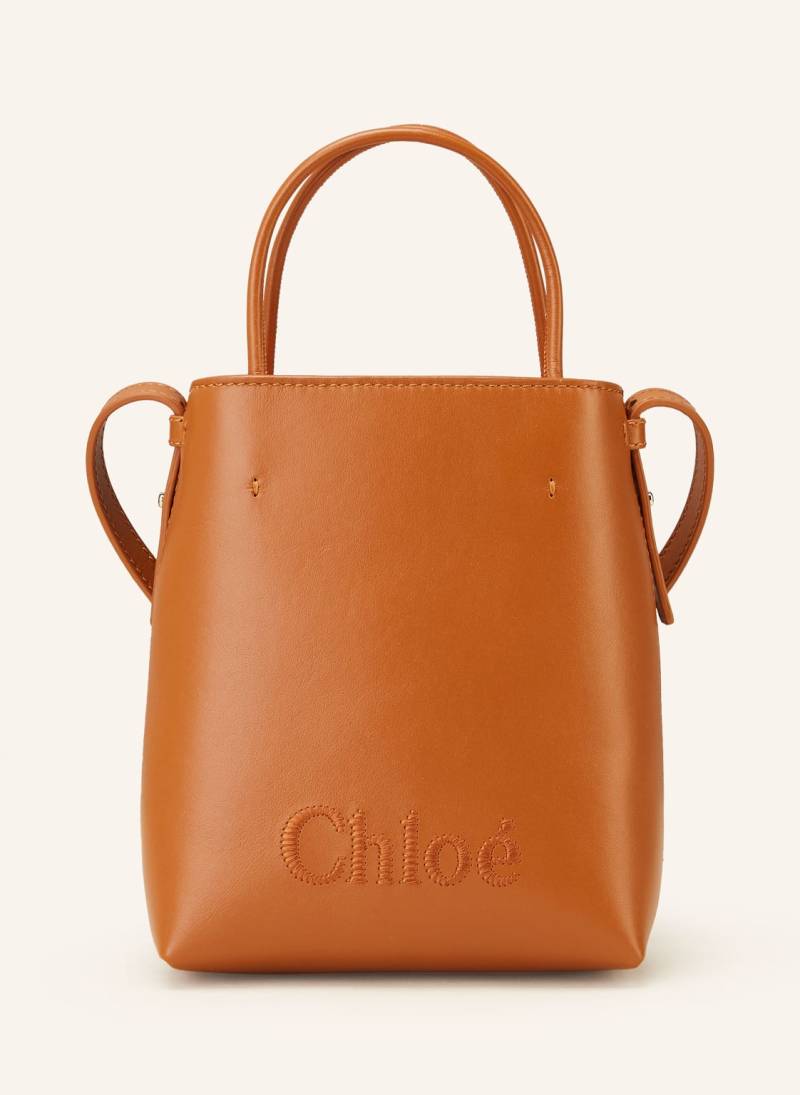 Chloé Umhängetasche Sense beige von Chloé