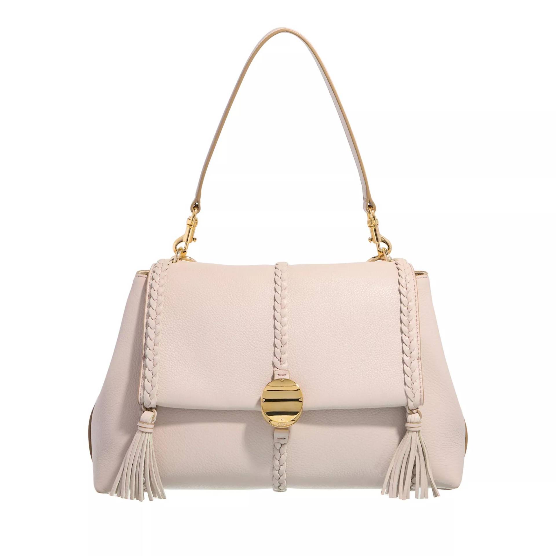 Chloé Schultertasche - Shoulder Bag Leather - Gr. unisize - in Taupe - für Damen von Chloé