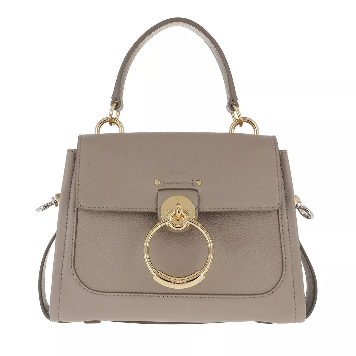 Chloé Umhängetasche - Tess Mini Crossbody Bag - Gr. unisize - in Grau - für Damen von Chloé