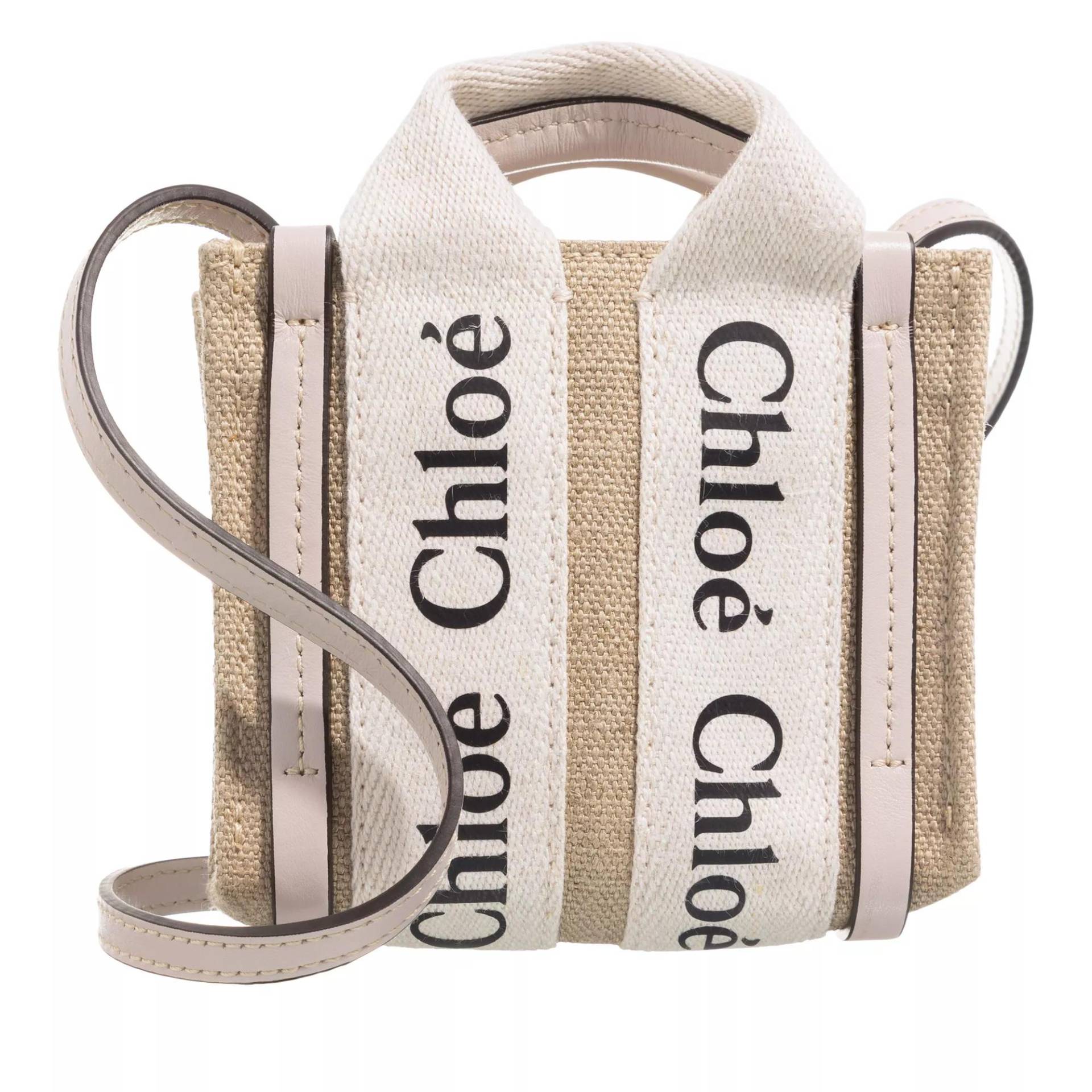 Chloé Schultertasche - Woody - Gr. unisize - in Beige - für Damen Chloé Schultertasche - Woody - Gr. unisize - in Beige - für Damen von Chloé