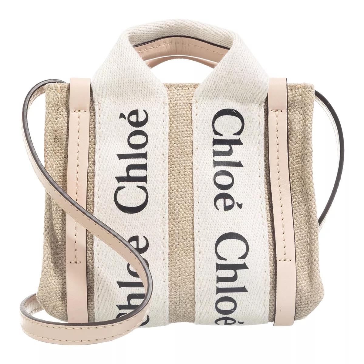 Chloé Umhängetasche - Woody - Gr. unisize - in Beige - für Damen von Chloé