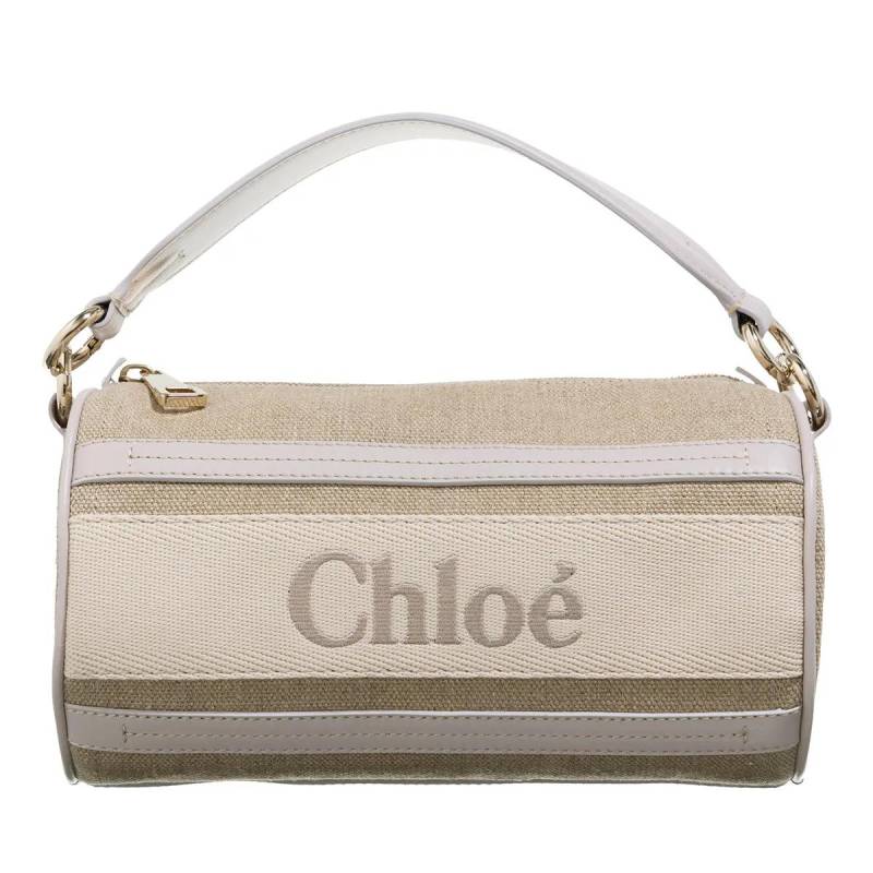 Chloé Schultertasche - Woody - Gr. unisize - in Beige - für Damen von Chloé