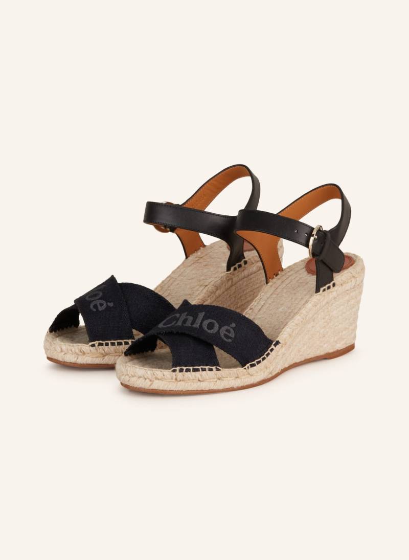 Chloé Wedges Piia schwarz von Chloé