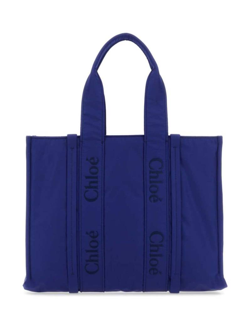 Chloé Woody shopping bag - Blue von Chloé