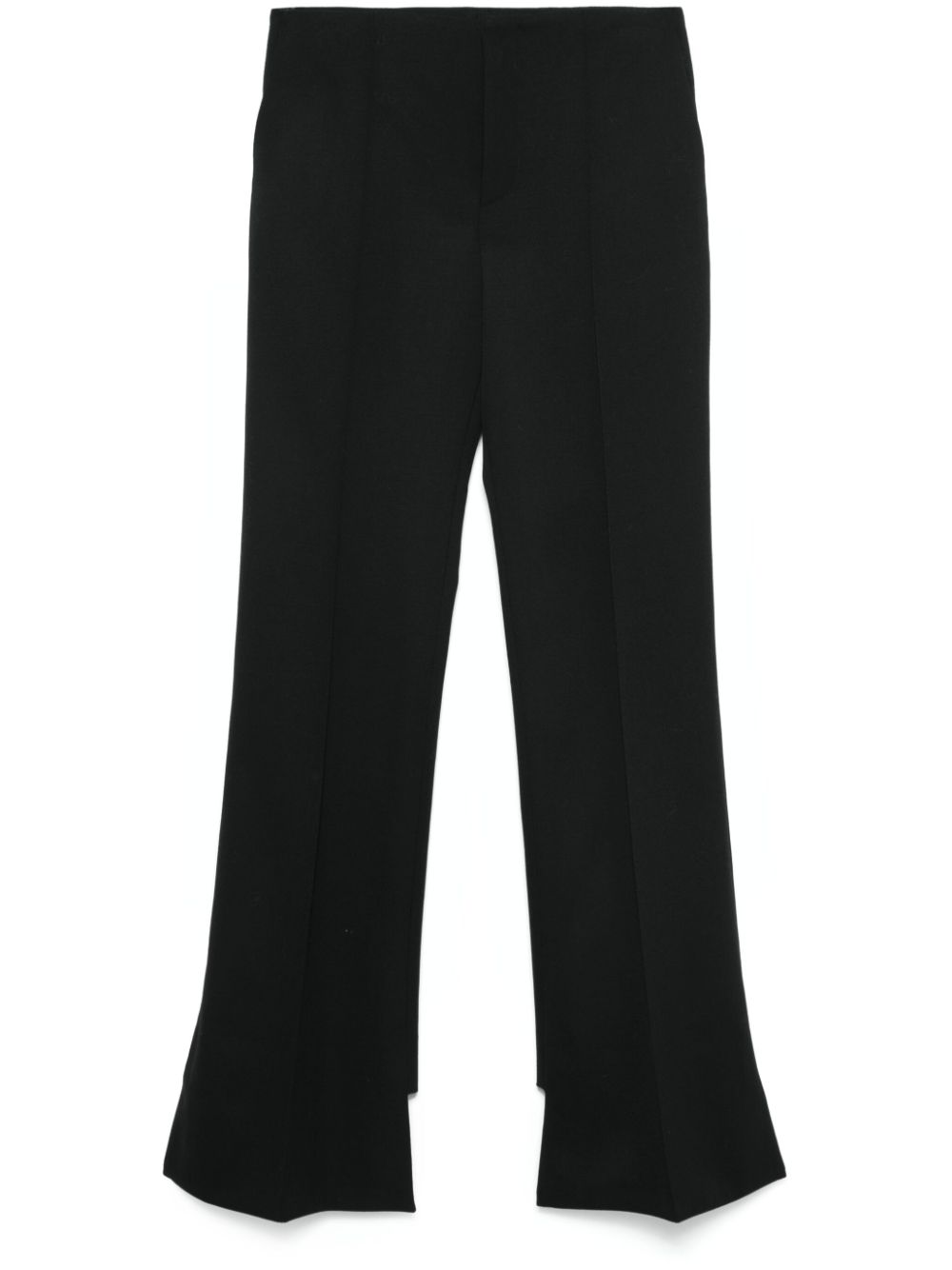 Chloé asymmetric trousers - Black von Chloé