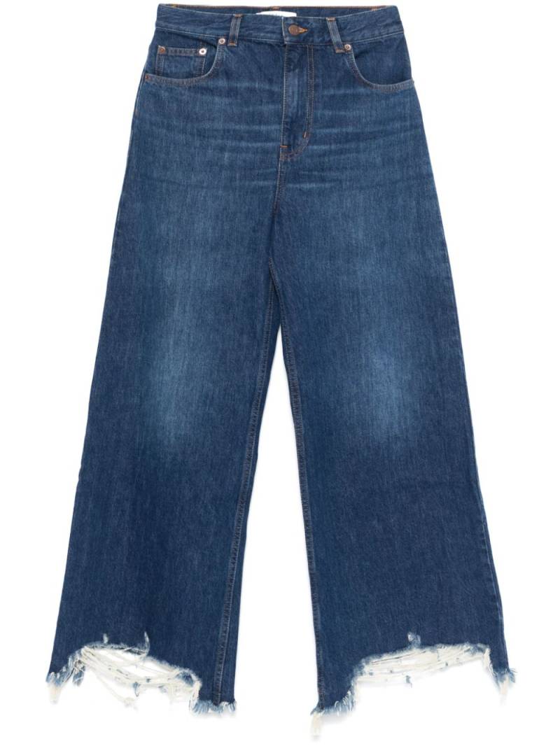 Chloé cropped wide-leg jeans - Blue von Chloé