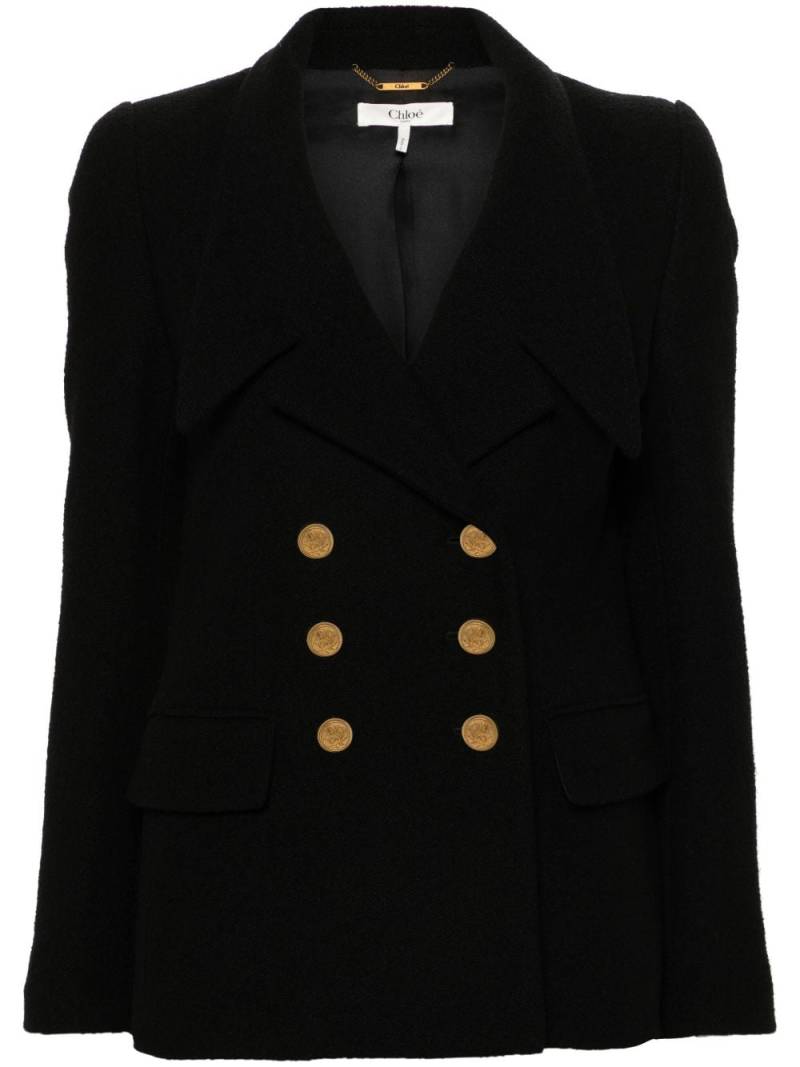 Chloé double-breasted blazer - Black von Chloé