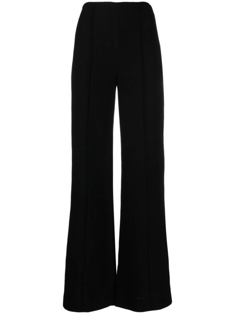 Chloé high-waist flared trousers - Black von Chloé