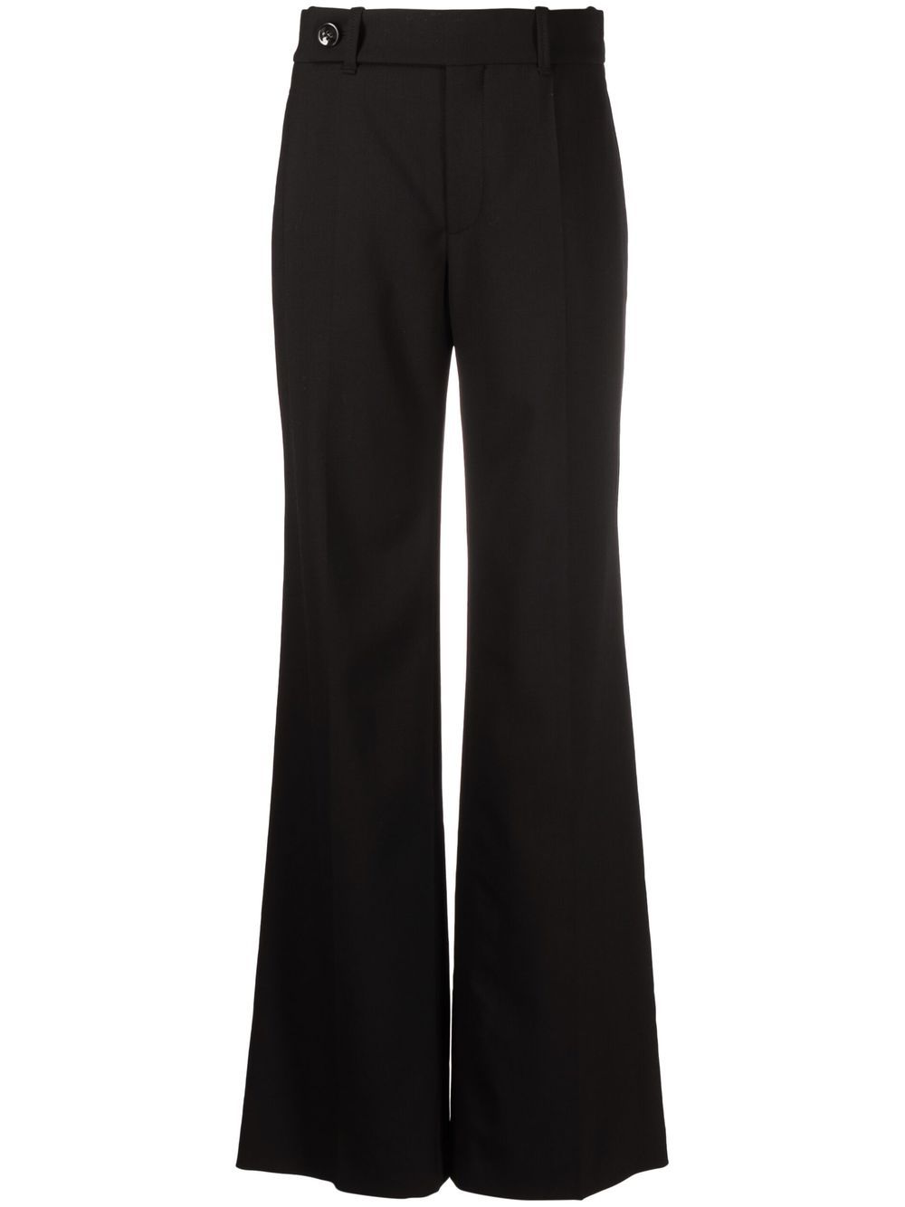 Chloé high-waisted flared trousers - Black von Chloé