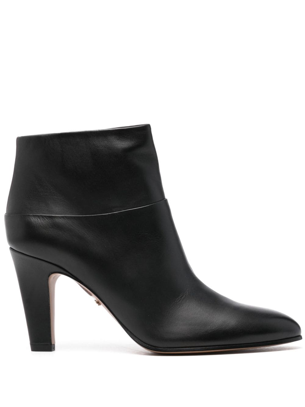 Chloé leather ankle boots - Black von Chloé