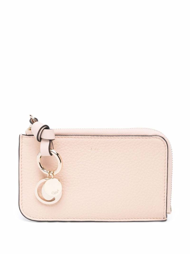 Chloé logo tag wallet - Pink von Chloé