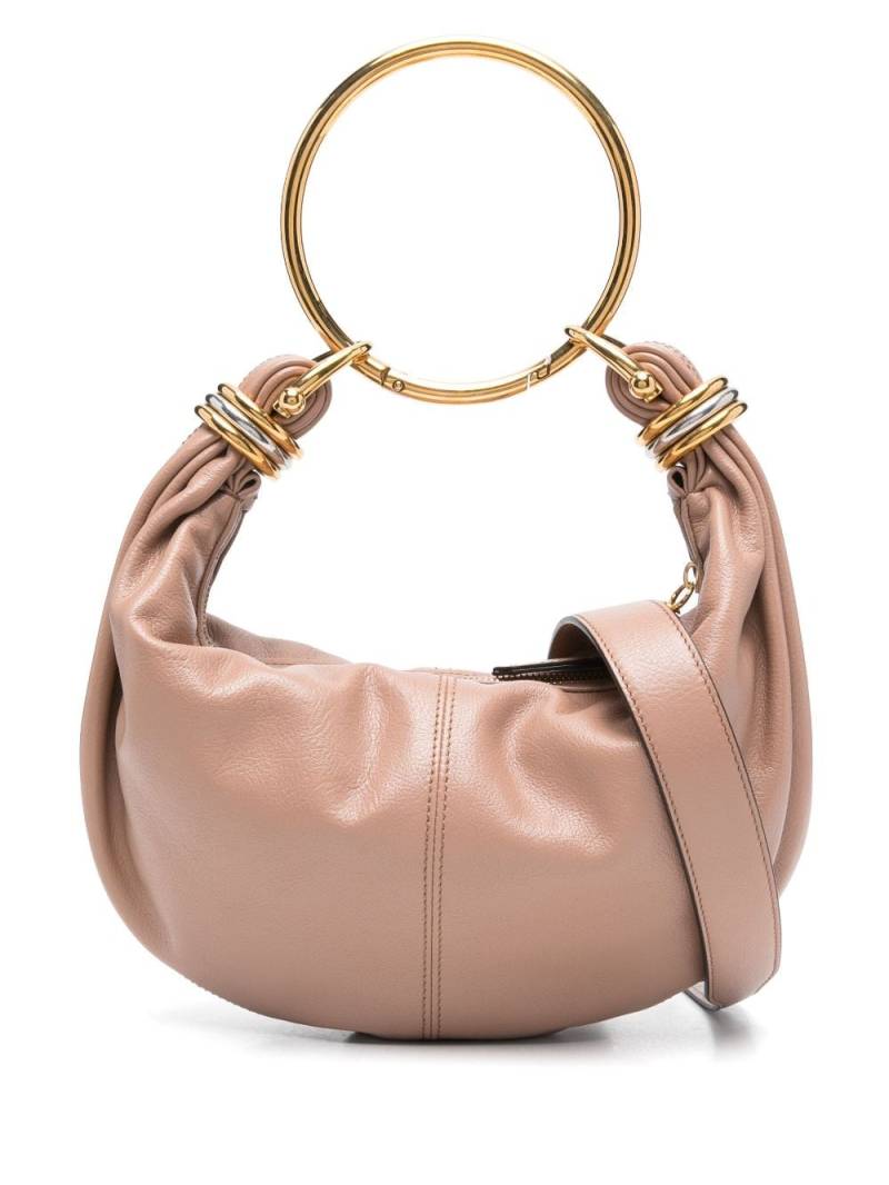 Chloé mini Bracelet tote bag - Brown von Chloé