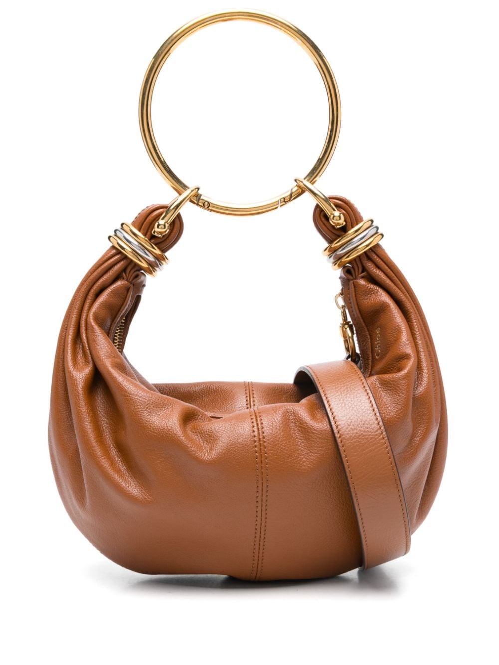 Chloé mini Bracelet tote bag - Brown von Chloé