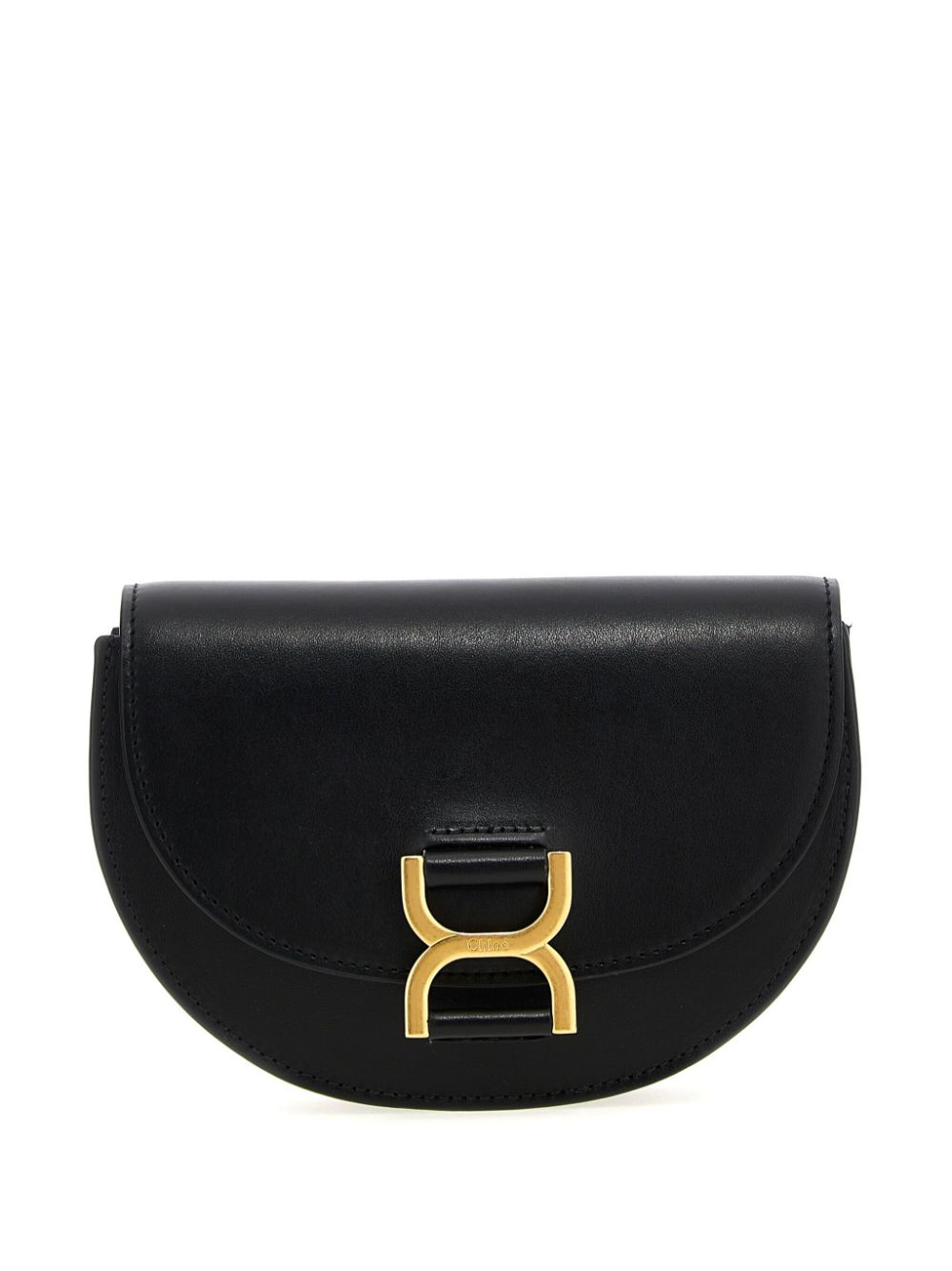 Chloé mini Marcie cross body bag - Black von Chloé