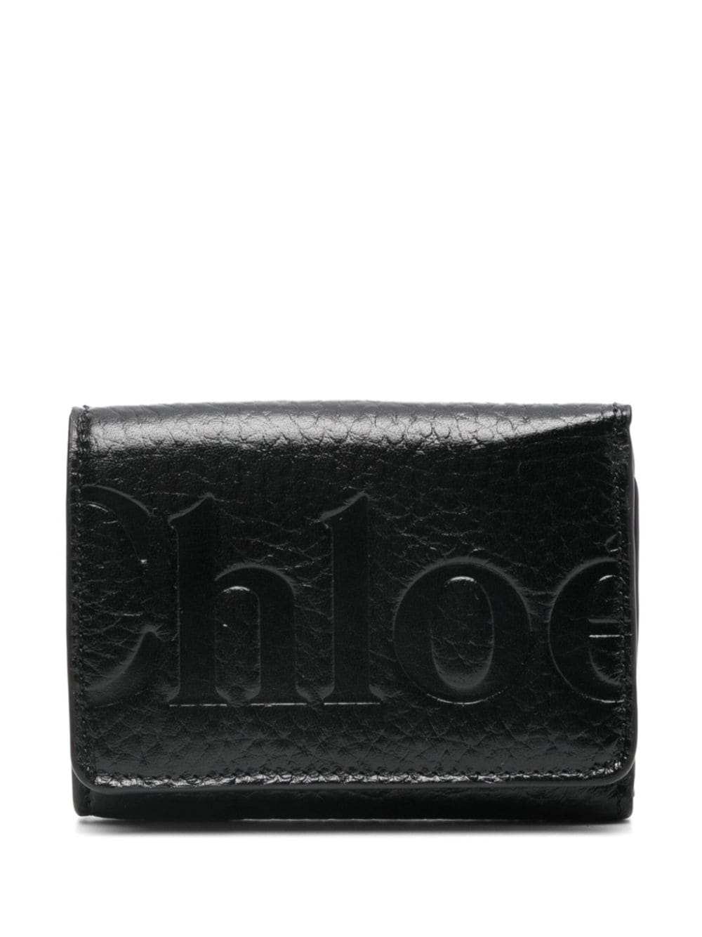 Chloé mini tri-fold wallet - Black von Chloé