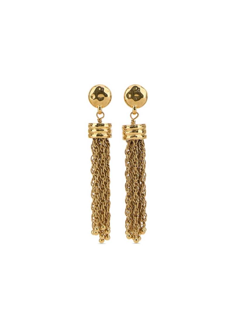 Chloé pompoms earrings - Gold von Chloé