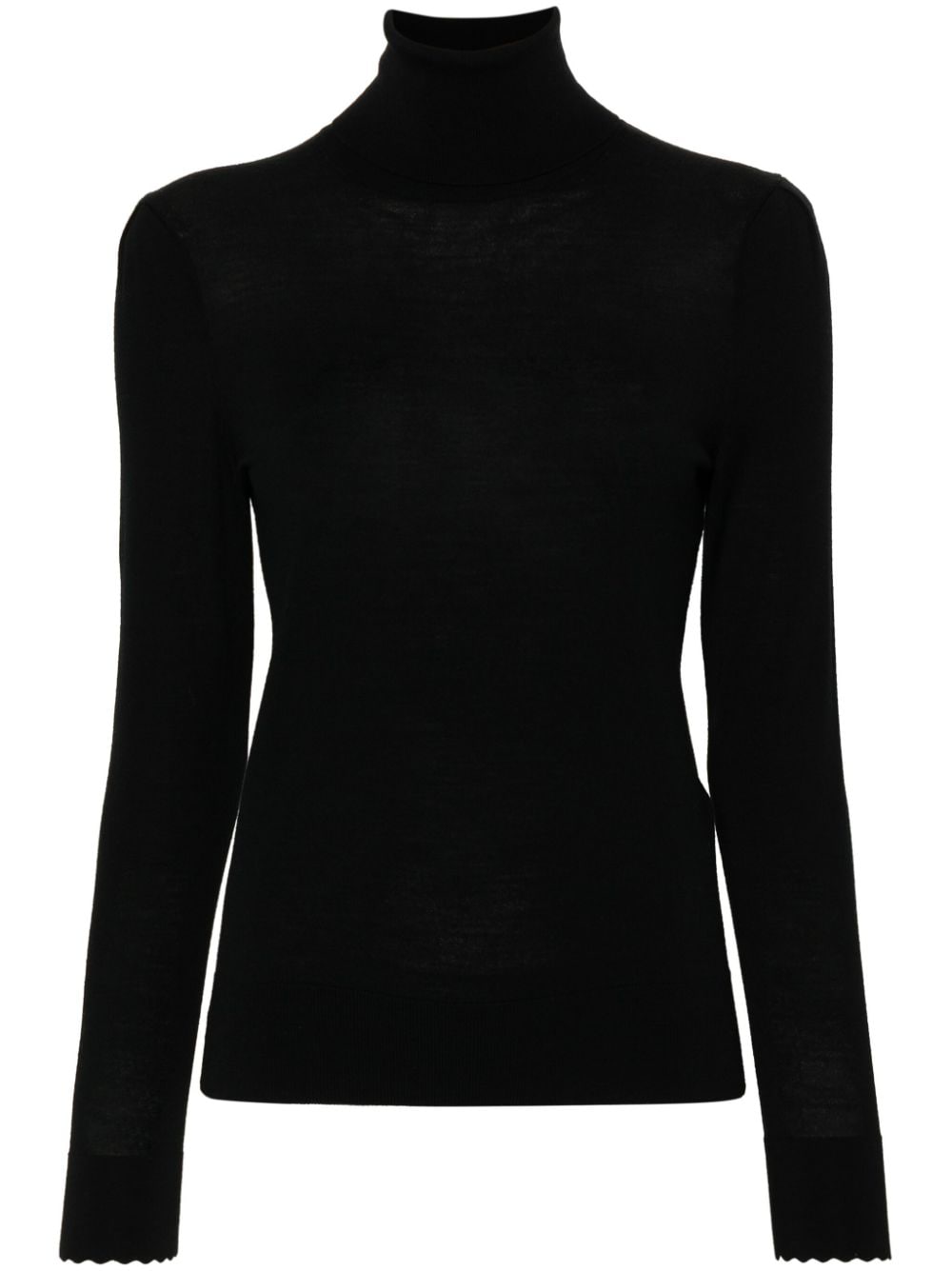 Chloé roll-neck wool jumper - Black von Chloé