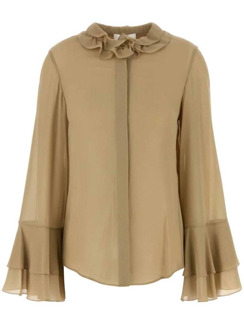 Chloé silk shirt - Green von Chloé