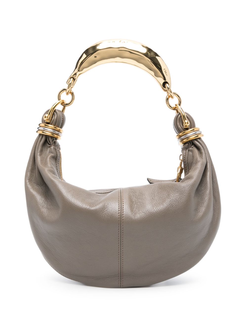 Chloé small Bracelet Hobo shoulder bag - Grey von Chloé