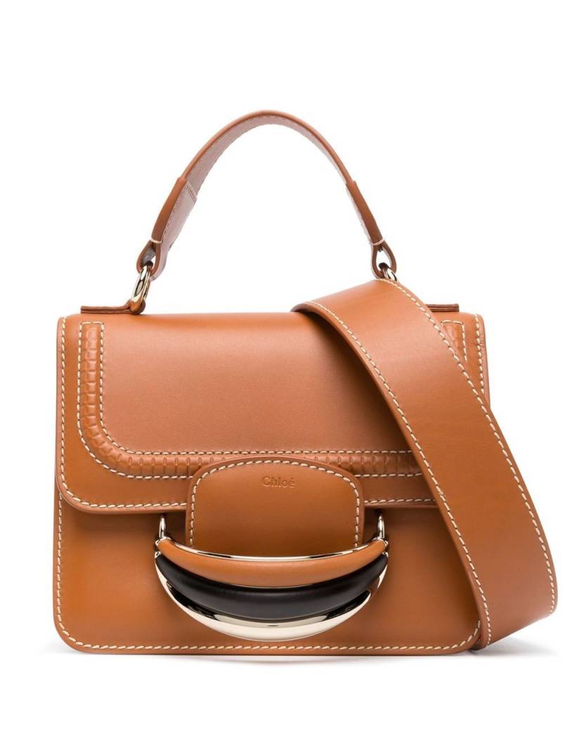 Chloé small Kattie tote bag - Brown von Chloé