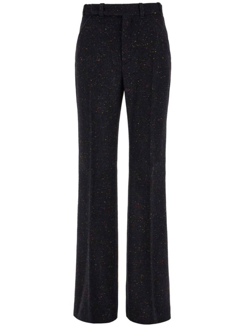 Chloé sparkling-wool trousers - Blue von Chloé