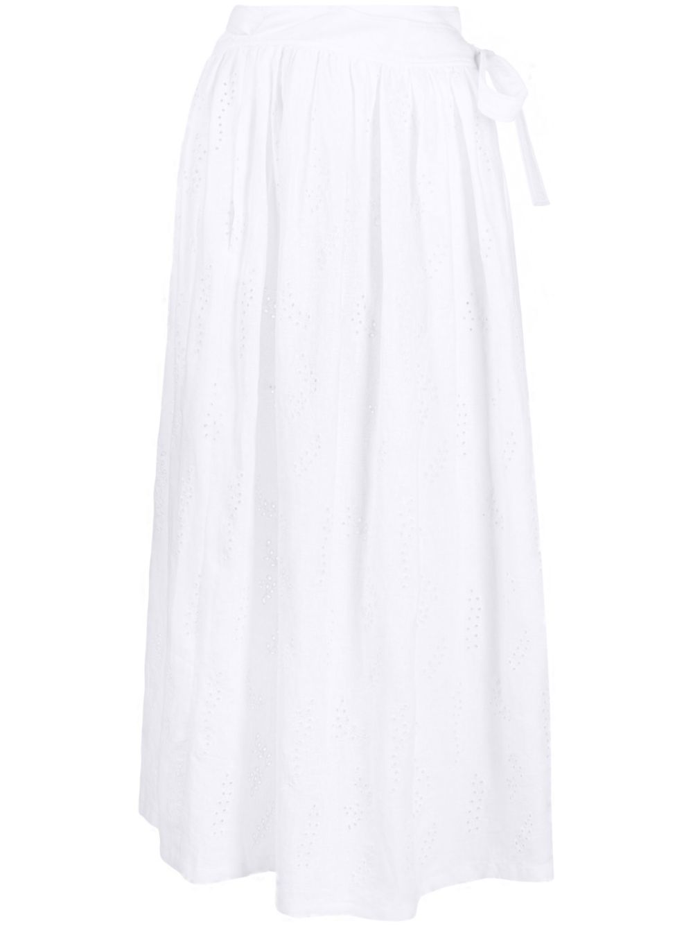 Chloé x ERES Paloma broderie-anglaise skirt - White von Chloé