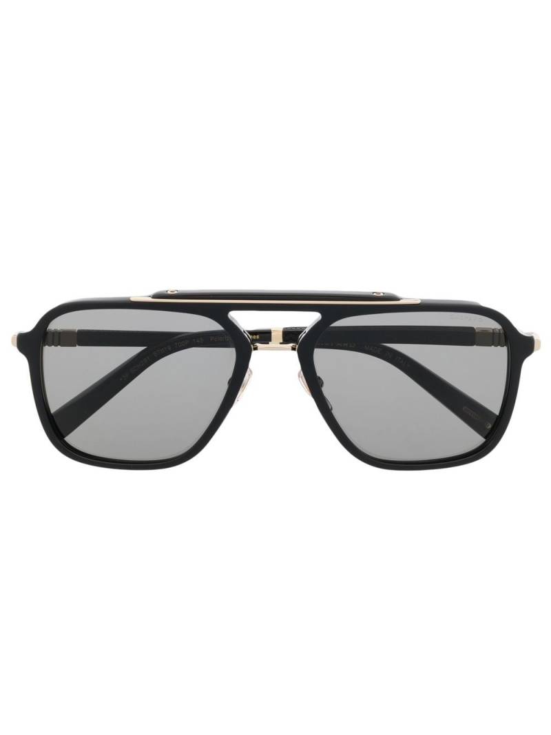 Chopard Eyewear rectangle-frame sunglasses - Black von Chopard Eyewear