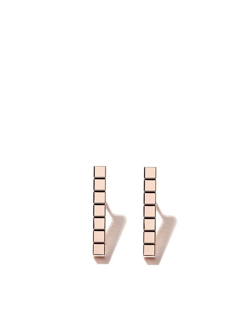 Chopard 18kt rose gold Ice Cube Pure earrings - Pink von Chopard