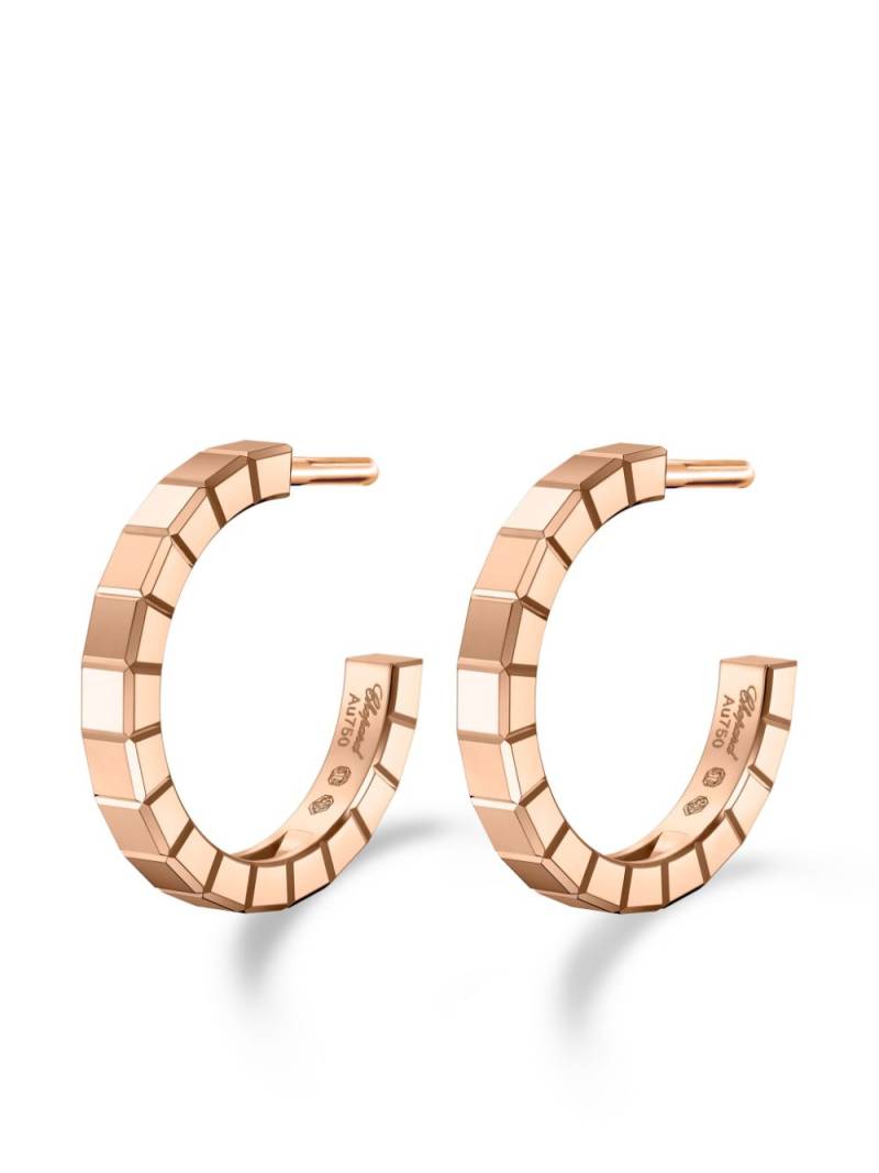 Chopard 18kt rose gold Ice Cube earrings - Pink von Chopard