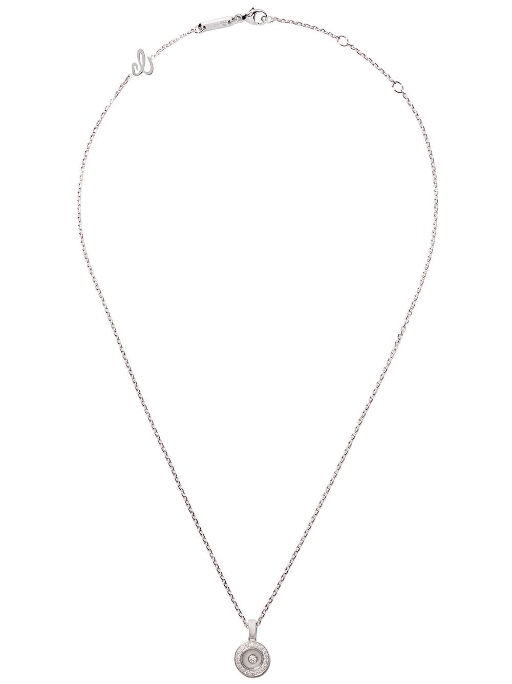 Chopard 18kt white gold Happy Diamonds Icons necklace - Silver von Chopard