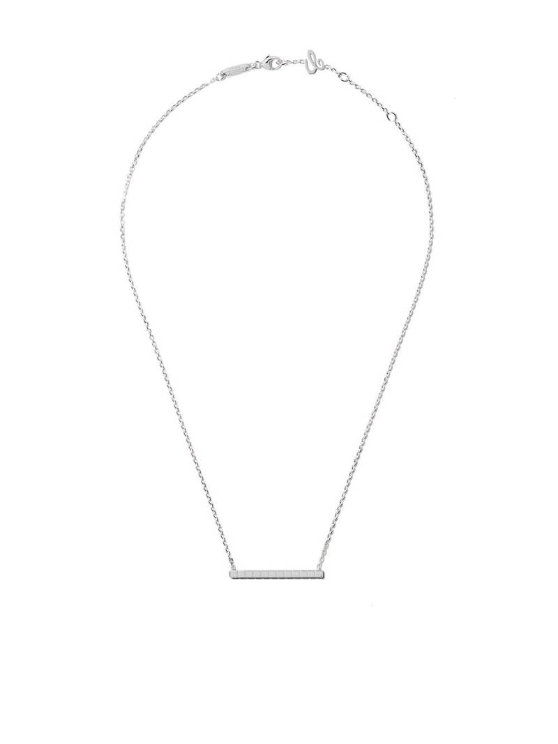 Chopard 18kt white gold Ice Cube Pure necklace - Silver von Chopard