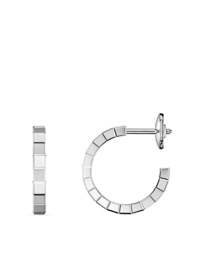 Chopard 18kt white gold Ice Cube earrings von Chopard