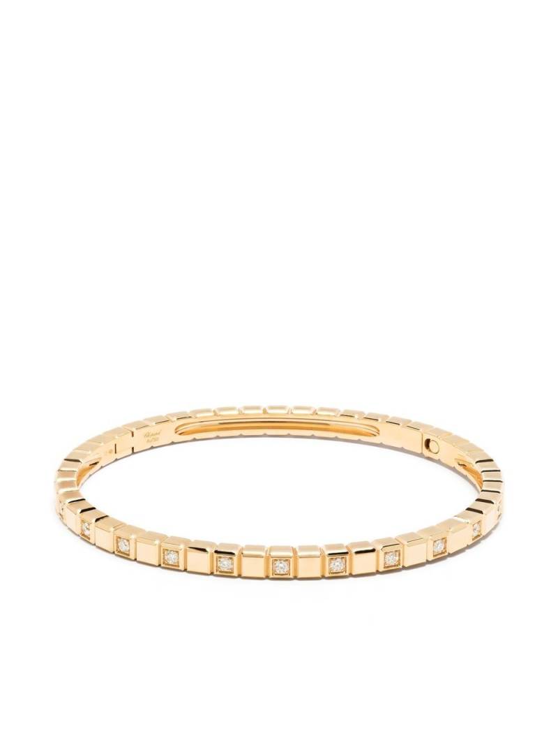 Chopard 18kt yellow gold Ice Cube diamond bangle von Chopard