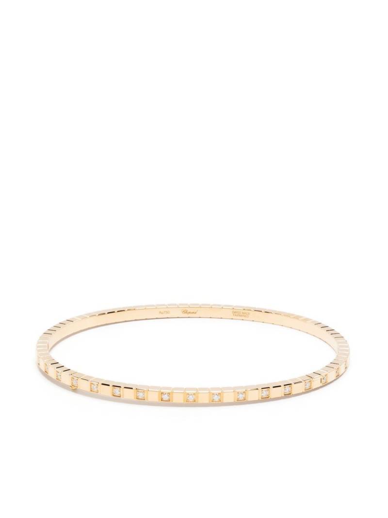 Chopard 18kt yellow gold Ice Cube diamond bangle von Chopard